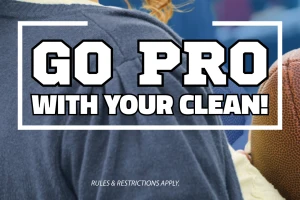 Go Pro with Your Clean! Enjoy $7 off our top two washes. Use code 7700 when you buy in app. Rules & restrictions apply.