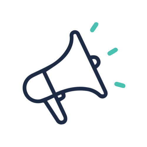 ZIPS Car Wash brand navy and teal graphic megaphone